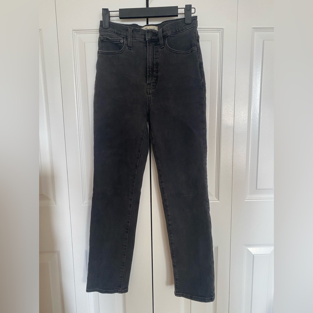 Perfect Vintage Black Jeans by Madewell